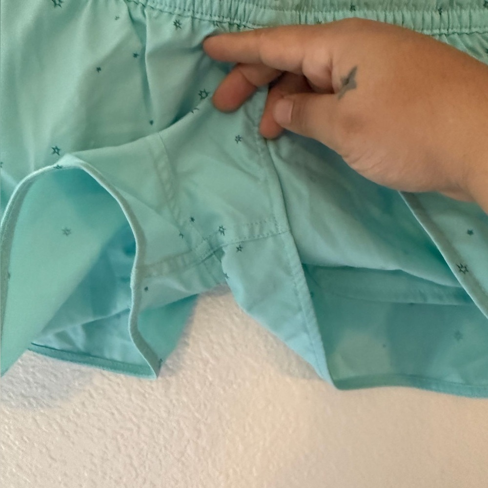 Patagonia Mint Green Active Shorts - Picture 4 of 5